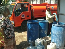 9 Desa Kekeringan, BPBD Tulungagung Distribusi Air Bersih 48 Ribu Liter/Hari