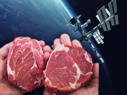 Pertama di Dunia! Daging Ini Diproduksi di Luar Angkasa