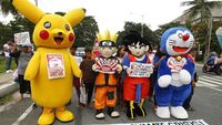 Naruto hingga Doraemon Tuntut Jepang Berhenti Danai Energi Kotor