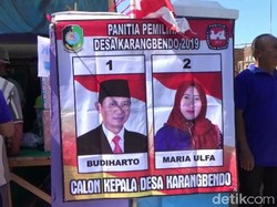 Mantul! Pasutri di Banyuwangi Bersaing di Pilkades