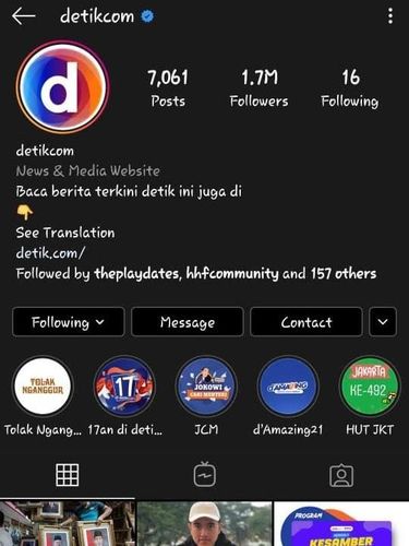 Instagram Dark Mode di Android