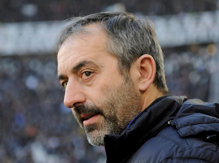 FILE PHOTO: Soccer Football - Serie A - Juventus v Sampdoria - Allianz Stadium, Turin, Italy - December 29, 2018  Sampdoria coach Marco Giampaolo before the match   REUTERS/Massimo Pinca/File Photo