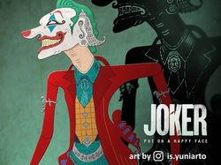 Kreasi Is Yuniarto di Wayang Kulit Joker dan Gundala