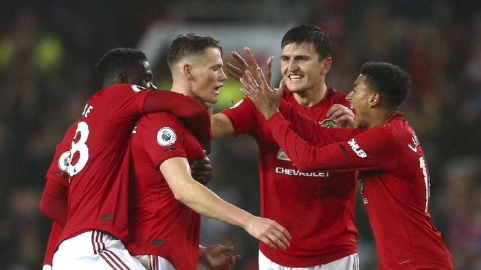 Pemain Manchester United mempunyai kesempatan memperbaiki rekor tandang di Liga Inggris saat dijamu Norwich City. (Foto: AP Photo/Dave Thompson) Pemain Manchester United mempunyai kesempatan memperbaiki rekor tandang di Liga Inggris saat dijamu Norwich City. (Foto: AP Photo/Dave Thompson)