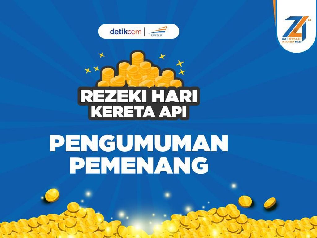 Inilah Daftar Pemenang Rezeki Hari Kereta Api Inilah Daftar Pemenang Rezeki Hari Kereta Api
