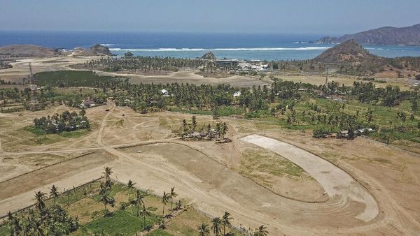 Penampakan Terkini Progres Pembangunan Sirkuit Mandalika