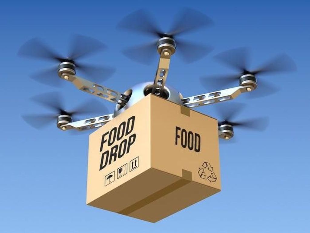 Canggih! Kisah-kisah Makanan yang Terbang Menggunakan Drone Canggih! Kisah-kisah Makanan yang Terbang Menggunakan Drone