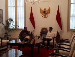 SBY Bertemu Jokowi di Istana