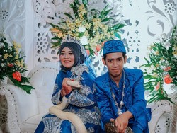 Viral Pengantin di Bogor Bawa Ular Sanca ke Pelaminan, Tamu Ketakutan