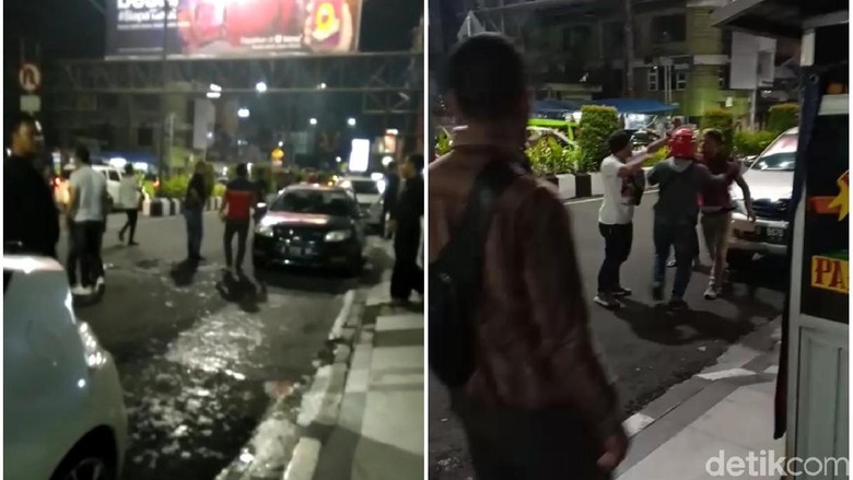 Lerai Keributan Dua Kelompok Pemuda, Polisi Sukabumi Beri Tembakan Peringatan Lerai Keributan Dua Kelompok Pemuda, Polisi Sukabumi Beri Tembakan Peringatan