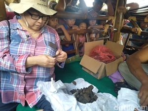 Bukan Tengkorak Manusia, Serpihan di Petirtaan Suci Majapahit Adalah .... Bukan Tengkorak Manusia, Serpihan di Petirtaan Suci Majapahit Adalah ....