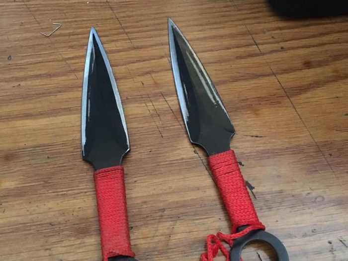 Kunai, belati yang dipakai penusuk Wiranto (Dok. Istimewa) Kunai, belati yang dipakai penusuk Wiranto (Dok. Istimewa)