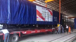 Lewat Tol Trans Jawa, LRT Jabodebek Diangkut ke Jakarta