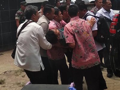 Melihat Lagi Rentetan Penusukan Wiranto di Pandeglang
