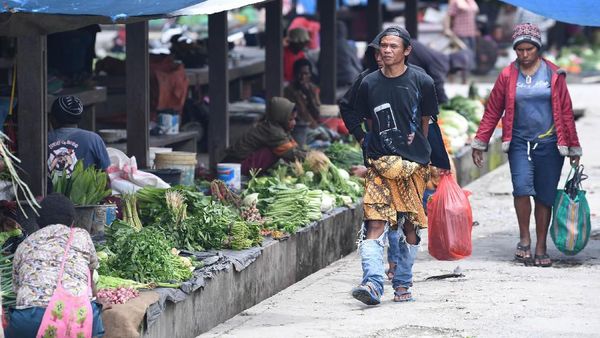 Pasar Tradisional Kembali Bergeliat Pascarusuh di Wamena