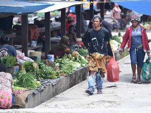 Pasar Tradisional Kembali Bergeliat Pascarusuh di Wamena