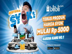 Siap Pesta Belanja, Blibli Tawarkan Harga Syok hingga Akhir Tahun