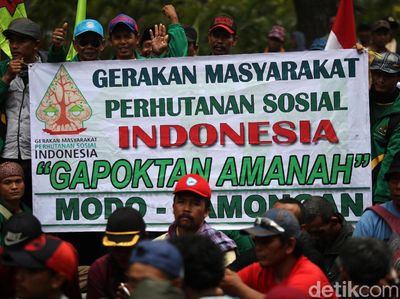 Petani Desak Jokowi Percepat Redistribusi Perhutanan Sosial
