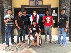 Polisi Tembak Pelaku Curanmor di Palembang