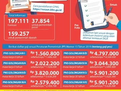 Tak Cuma Gaji dan Tukin, Lolos CPNS Bakal Dapat Ini