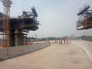 Gara-gara Ambruk, Proyek Tol Cibitung-Cilincing Seksi 4 Disetop