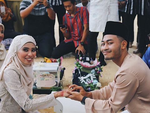 Foto Sebelum & Sesudah Menikah Pasangan Muda Ini Bikin Takjub Netizen