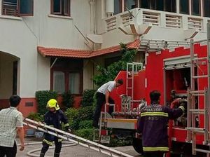 Terjadi Kebakaran di KBRI Bangkok, Tak Ada Korban Terjadi Kebakaran di KBRI Bangkok, Tak Ada Korban