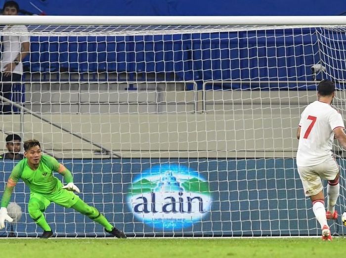 Timnas Indonesia takluk 0-5 dari Uni Emirat Arab di Kualifikasi Piala Dunia 2022. (Foto: Dok. AFP) Timnas Indonesia takluk 0-5 dari Uni Emirat Arab di Kualifikasi Piala Dunia 2022. (Foto: Dok. AFP)