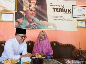 Jelang Festival Gandrung Sewu, Bupati Anas Temui Maestro Penari Temu Misti