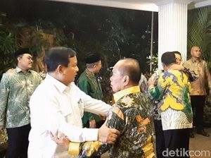 Saat Prabowo Titip Salam Hormat untuk SBY