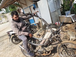 Motor Keuyeup, Chopper Khas Pelosok Bandung Pengangkut Hasil Kebun