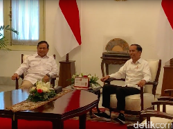 Prabowo Temui Jokowi, PDIP-PKB Welcome Jika Ada Koalisi Baru