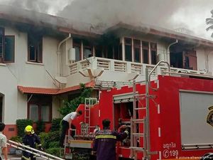 Wisma KBRI di Bangkok Terbakar, Penyebabnya Belum Diketahui Wisma KBRI di Bangkok Terbakar, Penyebabnya Belum Diketahui
