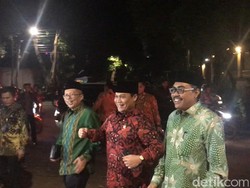 Undang Prabowo ke Pelantikan Jokowi, Pimpinan MPR Tiba di Kertanegara