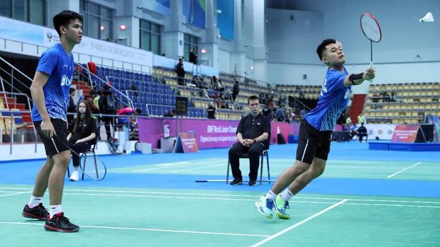 Leo/Daniel jadi satu-satunya yang juara dari tiga wakil Indonesia di final Kejuaraan Dunia Badminton Junior.