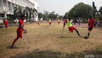Di lapangan RS Suyoto, Pesanggrahan, Jakarta, Sabtu (12/10/2019). (Foto: Agung Pambudhy)