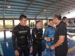 Kopassus Punya Kolam Selam Standar Internasional di Cijantung