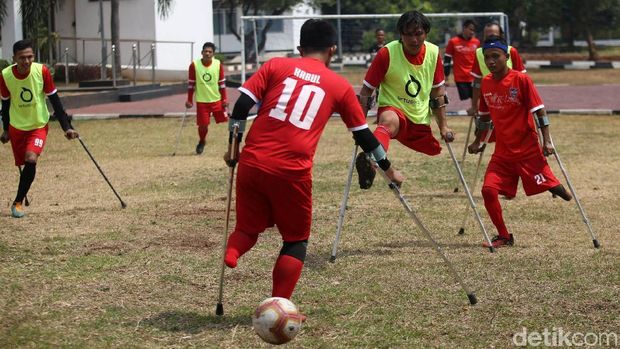Vijaya Fitriyasa Mau Bantu Sepakbola Disabilitas Jika Jadi Ketum PSSI