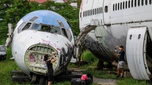 Foto: Potret Bangkai Pesawat yang Jadi Tempat Wisata