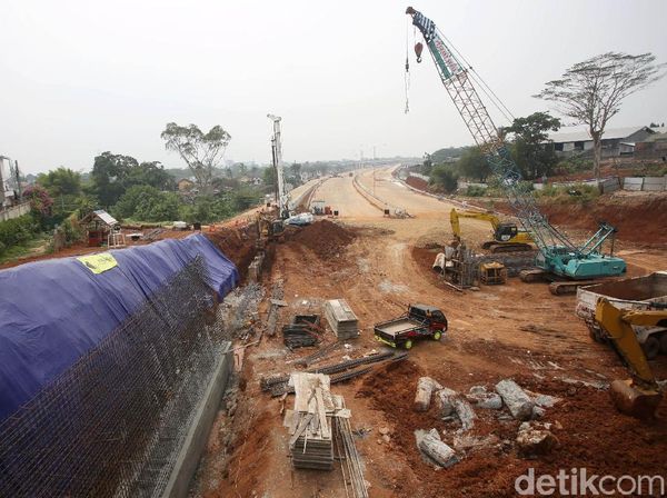 Serpong-Pamulang Lagi Dibangun Tol, Ini Penampakannya