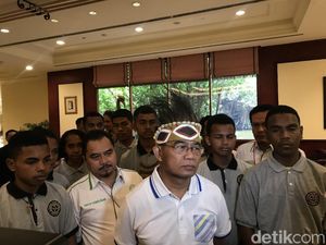 Bertemu Paskibra Asal Papua, Mendikbud Sampaikan Pesan Perdamaian
