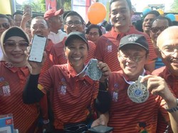 Latihan Disiplin, Meiman dan Eni Raih Juara BNI ITB Ultra Marathon