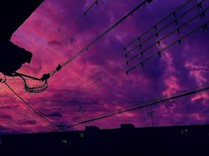 Foto: Langit Pink Jepang Sebelum Topan Super Datang Foto: Langit Pink Jepang Sebelum Topan Super Datang