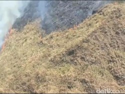 Relawan Pemadam Kebakaran Gunung Ringgit Berharap Adanya Water Bombing