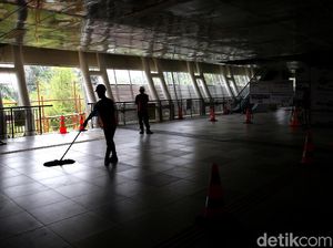 Melihat Lebih Dekat Stasiun LRT Harjamukti di Cibubur Melihat Lebih Dekat Stasiun LRT Harjamukti di Cibubur
