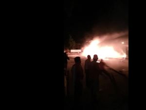 SPBU di Bukittinggi Hangus Terbakar, Api Diduga Berasal dari Mobil