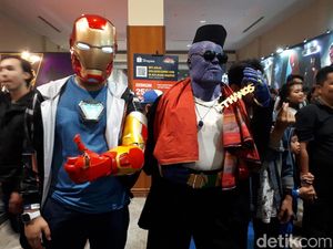 Bertemu Thanos Betawi di Indonesia Comic Con 2019