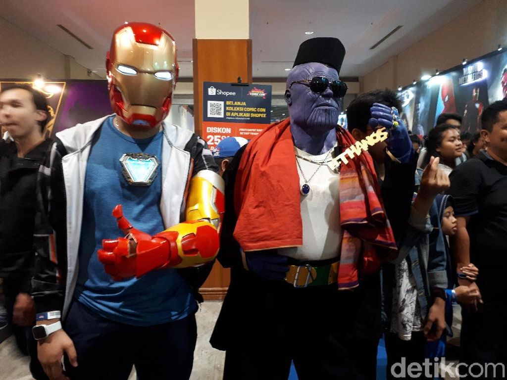 Bertemu Thanos Betawi di Indonesia Comic Con 2019 Bertemu Thanos Betawi di Indonesia Comic Con 2019