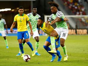 Laga Persahabatan: Neymar Cedera, Brasil Diimbangi Nigeria 1-1