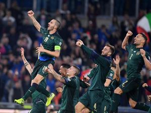 Italia Masih Sempurna di 7 Laga, Mancini Dekati Rekor Berusia 80 Tahun